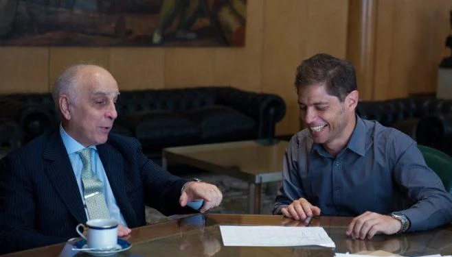 Bulgheroni y Axel Kicillof