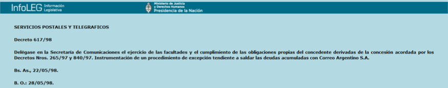 Correo Argentino, Estado aguantadero, grupo Macri