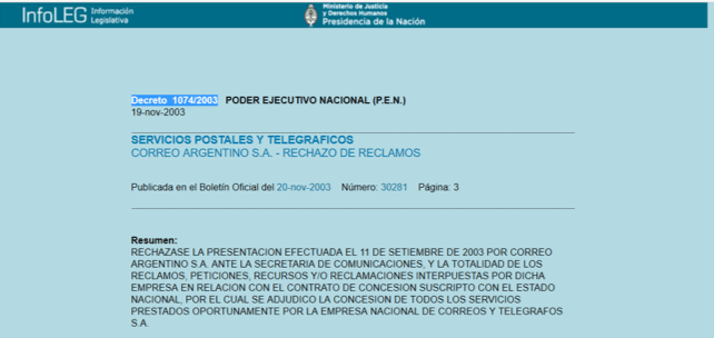 Correo Argentino, Estado aguantadero, grupo Macri