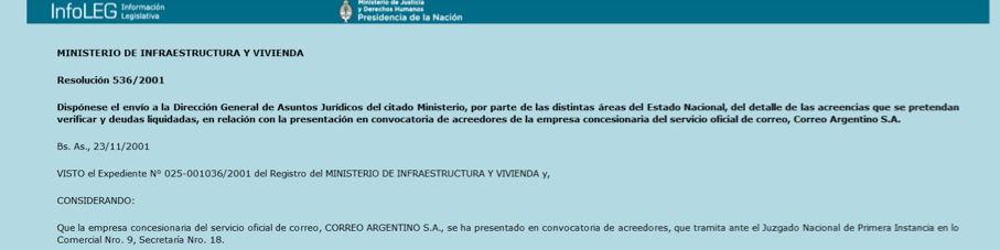 Correo Argentino, Estado aguantadero, grupo Macri