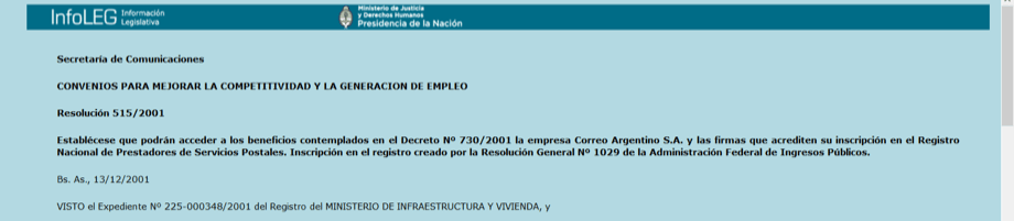 Correo Argentino, Estado aguantadero, grupo Macri