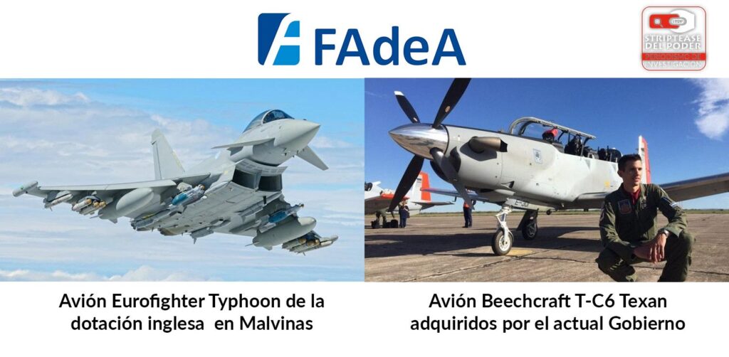 FAdeA, Macri, Aviones