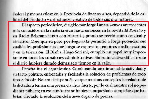 Lanata, Gorriarán Merlo, MTP, Página 12, José Alfredo Martínez de Hoz, ERP, Clarin, acopamiento del cuartel de La Tablada