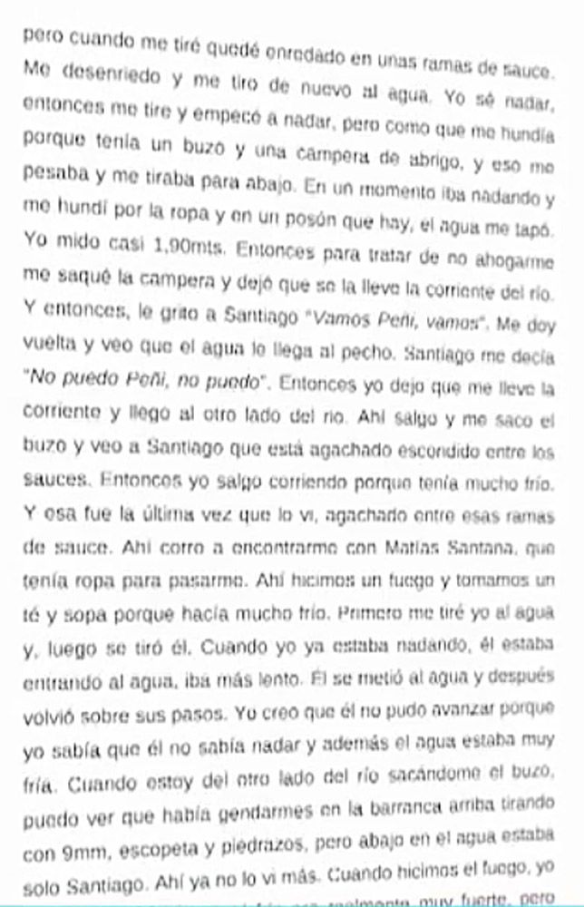 Maldonado, Otranto, Patricia Bullrich, Héctor Magnetto, Vidal, Gendarmería, Desaparición, Macri
