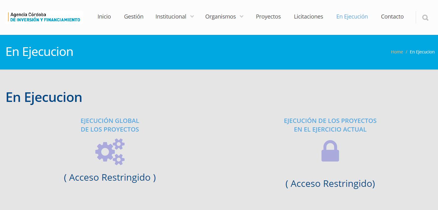 CIPPEC, Juan Manuel De La Sota, Córdoba, Juan Schiaretti, Centro de Implementación de Políticas Públicas para la Equidad y el Crecimiento, Transparencia