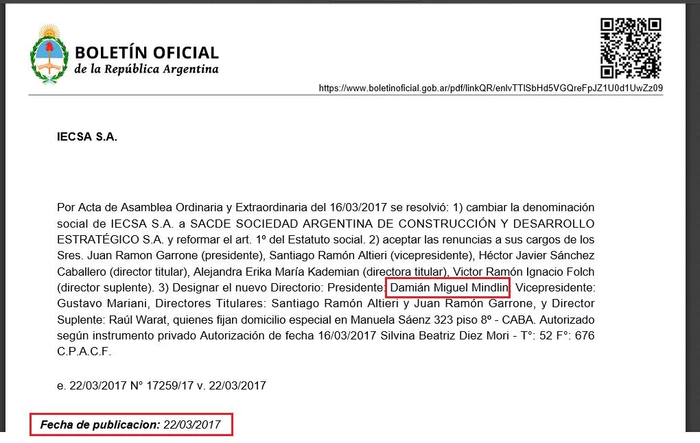 Mindlin, Carlos Menem, Joe Lewis , Fernando de La Rúa, Néstor Kirchner, Cristina Kirchner y Mauricio Macri, Cristóbal López, IECSA, Lava Jato, Cambiemos
