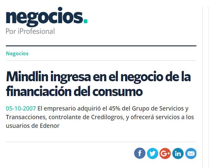 Mindlin, Carlos Menem, Joe Lewis , Fernando de La Rúa, Néstor Kirchner, Cristina Kirchner y Mauricio Macri, Cristóbal López, IECSA, Lava Jato, Cambiemos