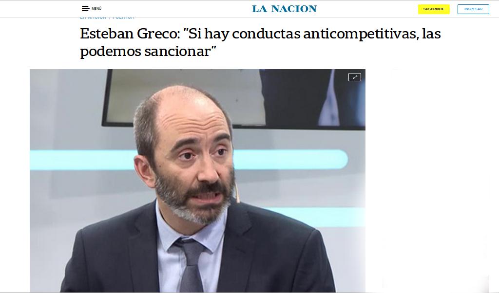 Esteban Greco, Marina Bidart, CNDC, Comisión Nacional de Defensa de Competencia, GPR Economía SA, Clarín, Cablevisión, Telecom, Eduardo Stordeur, María Fernanda Viecens, Pablo Trevisan, Macri, Magenetto, Peña