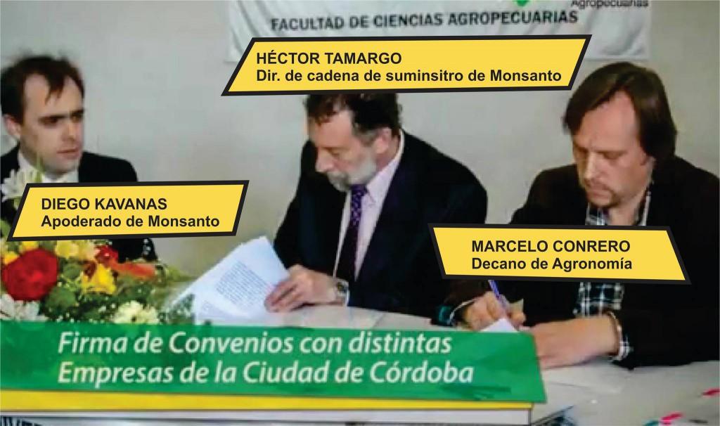 Monsanto, Jorge Dutto, UNC, Universidad de Córdoba, Malvinas Argentinas, Marcelo Conrero, Facultad de Ciencias Agropecuarias, Rector, Gustavo Mathieu, Radio Mitre, Gestión Institucional, Reforma Universitaria