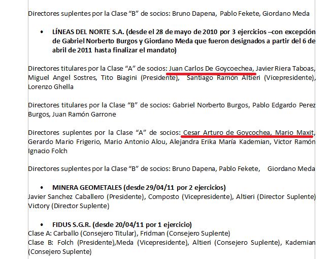 Isolux Corsán, Goycoechea, Calcaterra, Grupo Clarín, Panamá Papers, CUADERNOGATE, Stornelli y el juez Bonadio, Corrupción, Obras publicas, Sobornos, Coimas, Cuadernos, Isolux, IECSA, Macri
