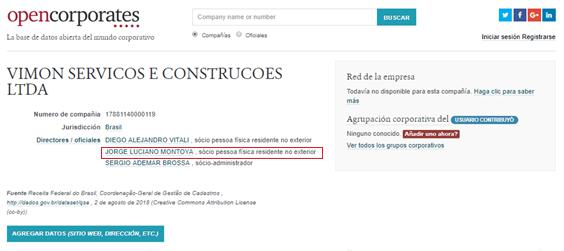 Jorge “Zurdo” Montoya, José M. De la Sota, Juan Schiaretti, gobernador de Córdoba, operador, Nora Cingolani, offshore