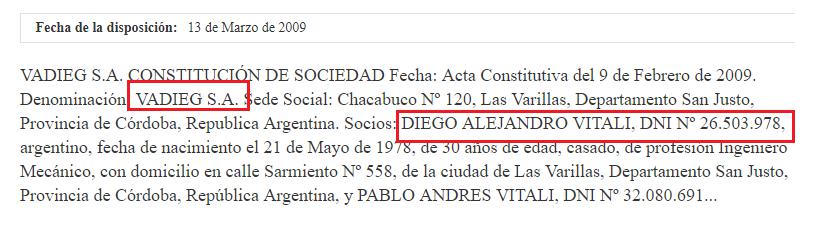 Jorge “Zurdo” Montoya, José M. De la Sota, Juan Schiaretti, gobernador de Córdoba, operador, Nora Cingolani, offshore