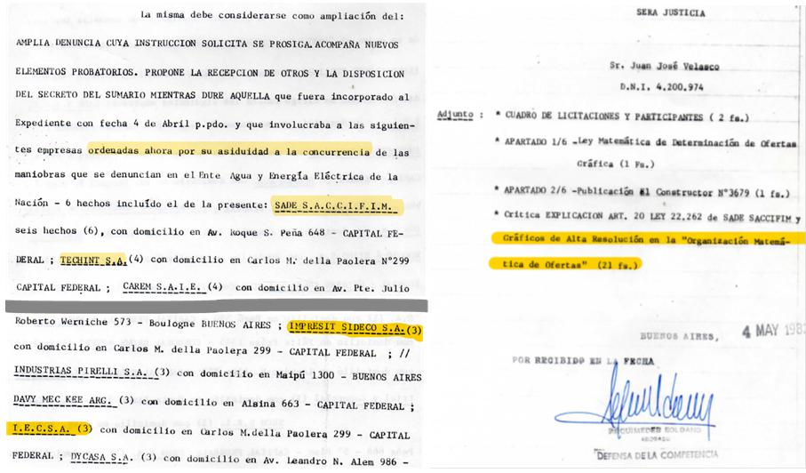 Cuadernogate, Claudio Bonadio, K, Macri, los Rocca, los Roggio, Pérez Companc, Comisión de Defensa de la Competencia, sobreprecios, Mafia, Constructoras, Obras Publicas