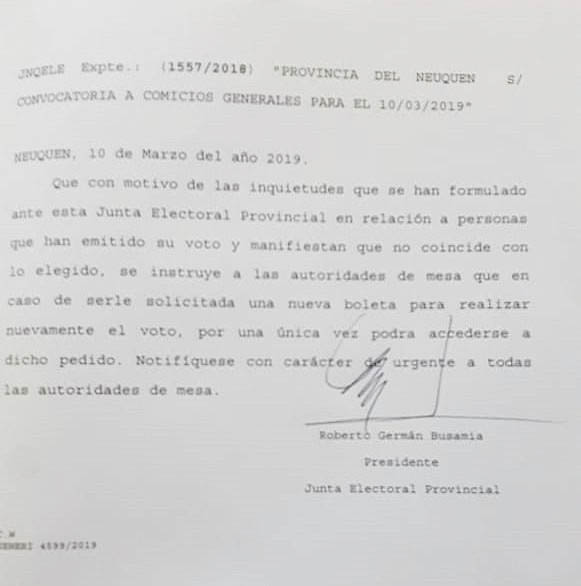 Ramón Rioseco, Omar Gutierrez, MPN, UC, FN, Boleta Unica Electrónica (BUE), Vot.ar, Movimiento Popular Neuquino, megayacimiento de Vaca Muerta, Elecciones Neuquén, Fraude