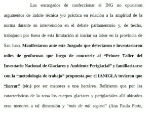 Corte Suprema de Justicia, Ley de Protección de Glaciares, Gobierno Nacional, Código Penal, megamineras, Peter Munk, RandGold, Pascua Lama y Veladero, Macri, Barrick Gold, Cristina Fernández de Kirchner
