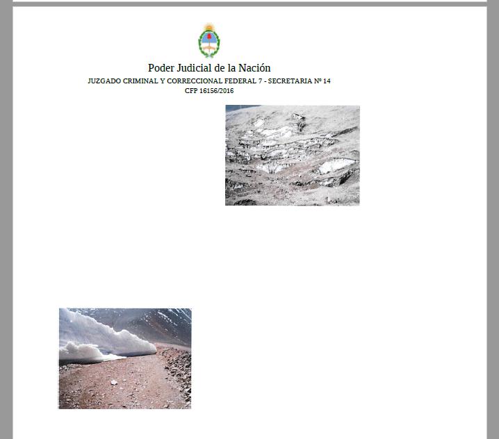 Corte Suprema de Justicia, Ley de Protección de Glaciares, Gobierno Nacional, Código Penal, megamineras, Peter Munk, RandGold, Pascua Lama y Veladero, Macri, Barrick Gold, Cristina Fernández de Kirchner 