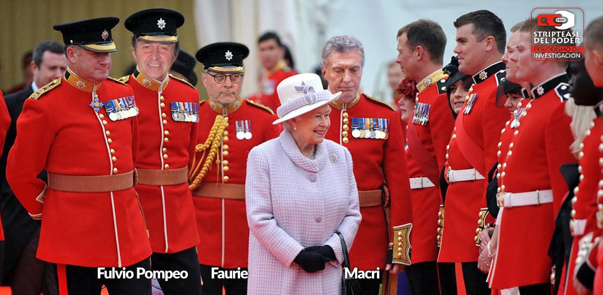 Macri, Fulvio Pompeo, Faurie, Malvinas, I Reino Unido, Bolsonaro, Brasil, Vuelos, Reina, Majestad Británica la reina Isabel II