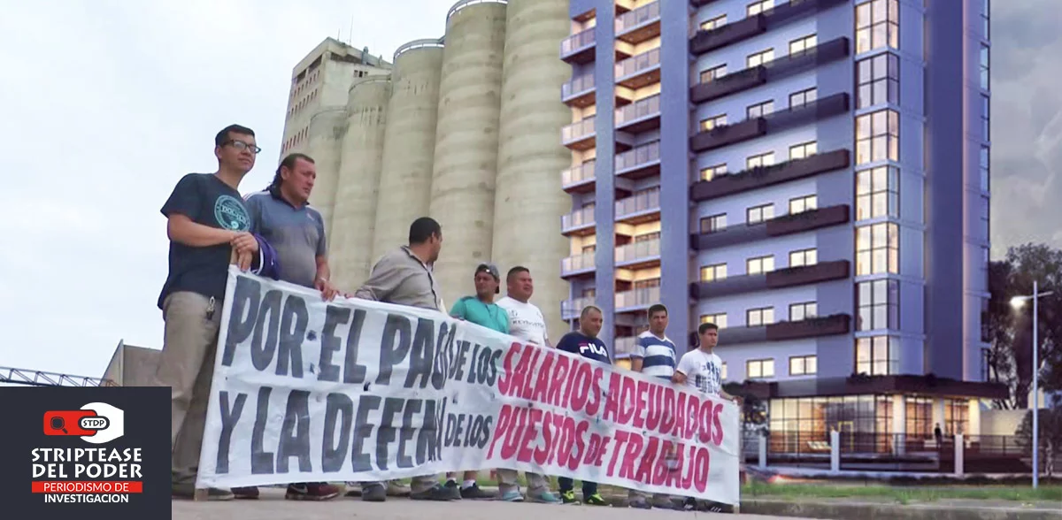 Molinos Minetti, molienda de trigo, lesa humanidad, indemnizaciones, vaciamiento empresarial, negocio inmobiliario, countries, proyecto del Ferrourbano Metropolitano