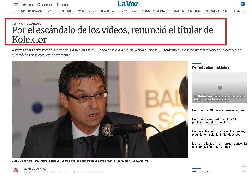 Tomás Méndez, C5N, Periodista, cacerolazo, RAI, Coronavirus, EEUU, Israel, Europa, antisemita, Héctor Magnetto, conductor, Córdoba, José Manuel De la Sota, Ramón Mestre, Kolector, Daniel Scioli, Frente para la Victoria, Clarin, La Nacion, Judios, Marcelo Touriño, ADN Federal, DAIA