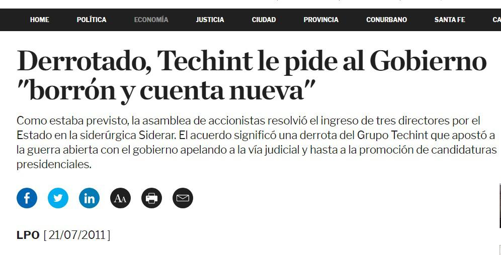 Coronavirus, Techint, ANSES, Obreros, Despidos, Fondo de Garantía de Sustentabilidad, Ternium, Gobierno, Paolo Roca, Acero