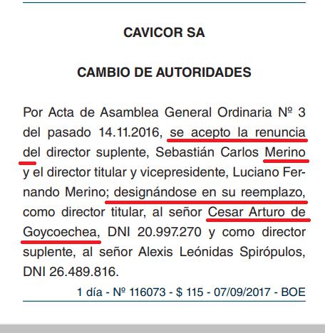 Ciar SA, Macri, Ramón Mestre, Rodrigo Rufeil, Schiaretti, legislador oficialista, Carina Cravero, Merino, Provincia de Córdoba, Obra Pública, Corrupción, robo de tierras en las sierras