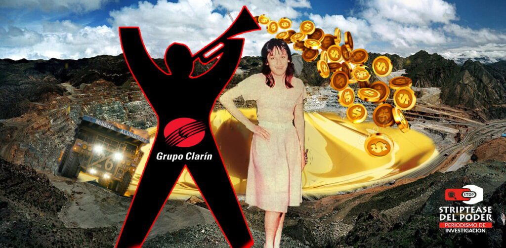 María Soledad Morales, Minera, Clarín, La Cumbrera, Oro