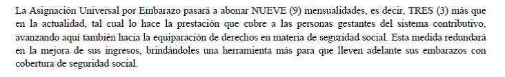 Texto del proyecto de ley “Mil días”