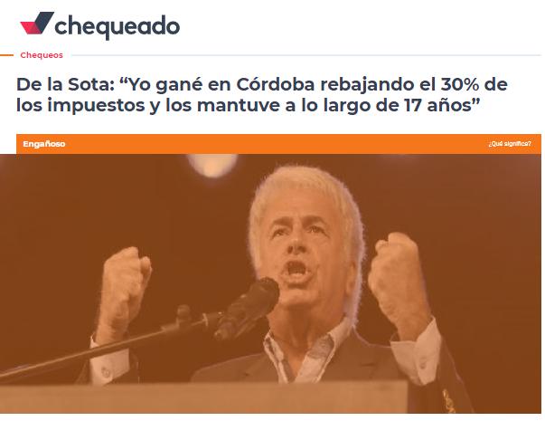 De la Sota, Schiaretti, Nadin Argañaraz, defraudación, corrupción, Fundación Mediterránea, Instituto Argentino de Análisis Fiscal, política fiscal, Córdoba, empresas, AFIP, economía, Cordobesismo
