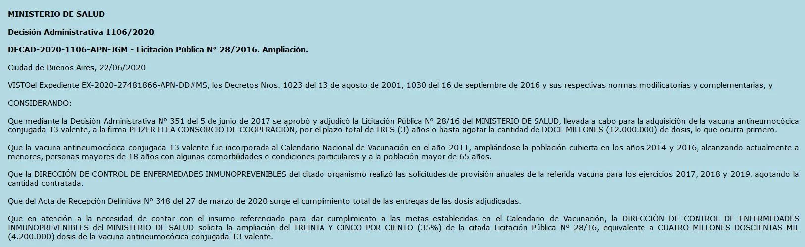 Hugo Sigman, Insud, mAbxiense, pfizer, monsanto, fincen files