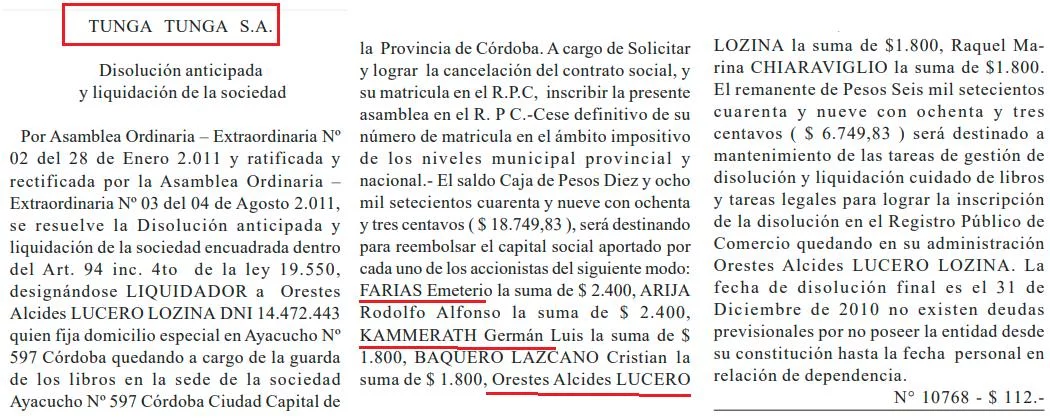 Emeterio Farías, Ulises Bueno, mafia cuartetos