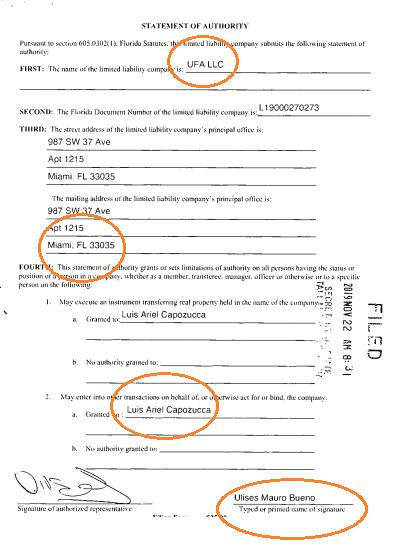 Emeterio Farías, Ulises Bueno, mafia cuartetos