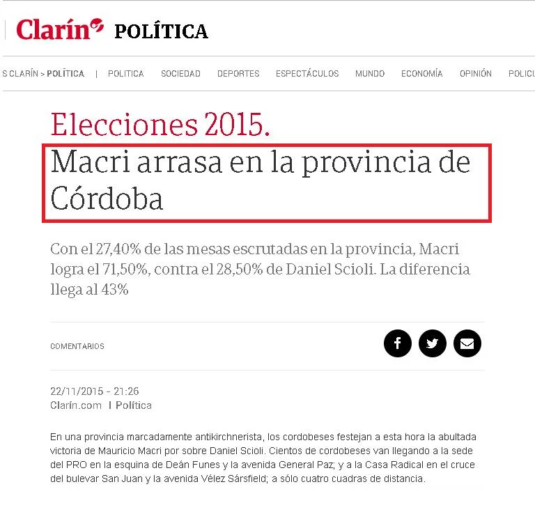 Mauricio Macri, Juan Schiaretti, José Manuel de la Sota, gasoductos troncales