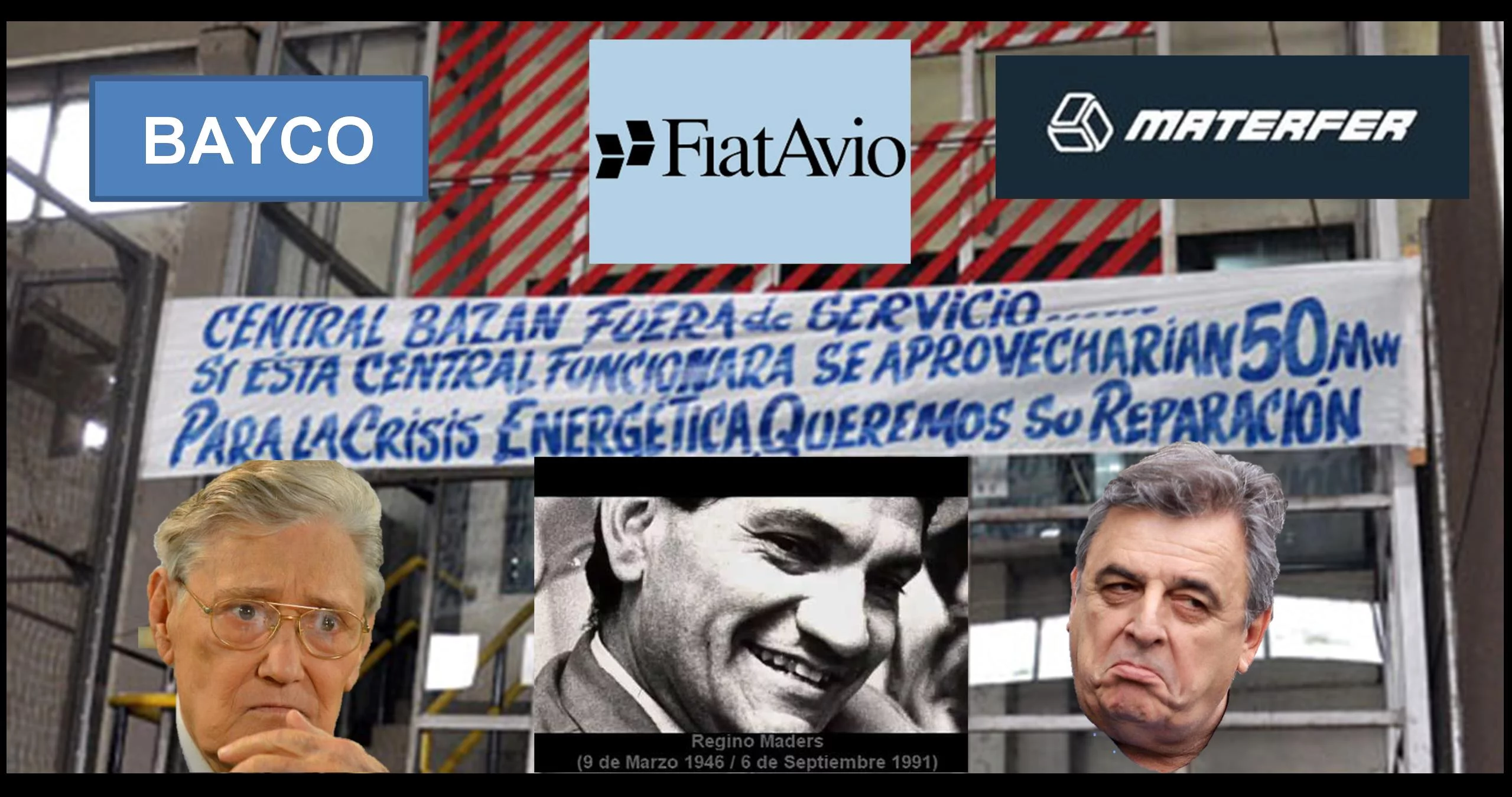 Asesinato Regino Maders, EPEC, Angelo, Negri, FIAT, BAYCO, Central Bazán