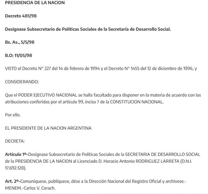 Rodriguez Larreta, oligarquía, patriciado