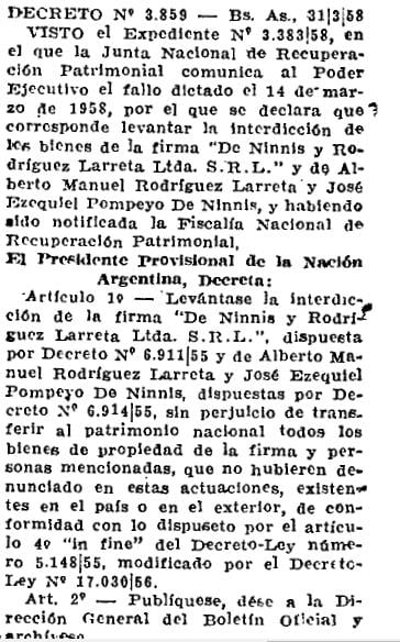 Rodriguez Larreta, oligarquía, patriciado