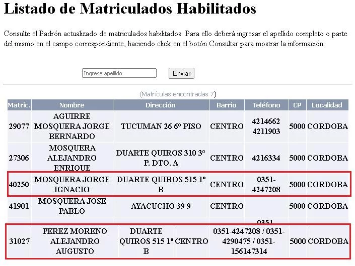 Cordoba, caso Blas Correa, Alfonso Mosquera, Juan Schiaretti, violencia institucional