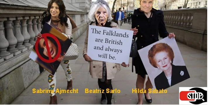 Malvinas: ¿Sarlo, Sábato, Ajmecht y otros, influencers del Reino Unido?