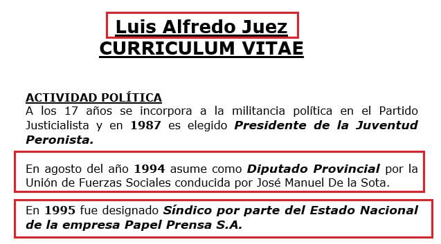 Luis Juez, el gran saltinbanquin de la política