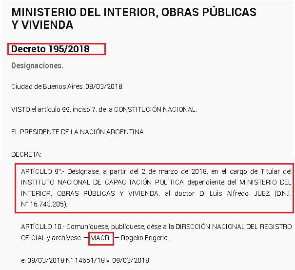 Luis Juez, el gran saltinbanquin de la política