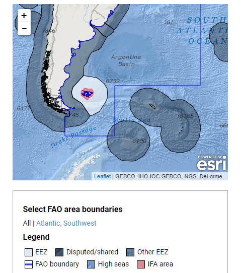 Derecho del Mar, 1982, Malvinas, Chile Reino Unido