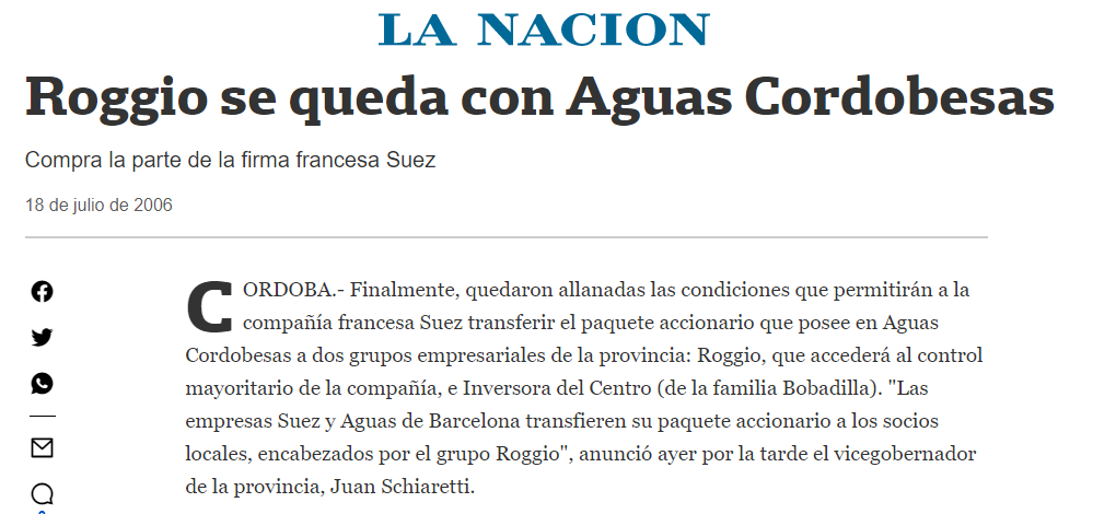 Holding Roggio, contrataciones públicas, corrupción