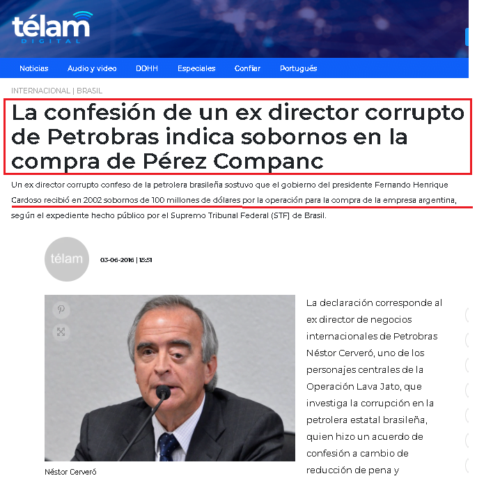 Pérez Companc, parasitar al estado, petróleo, finanzas, alimentos