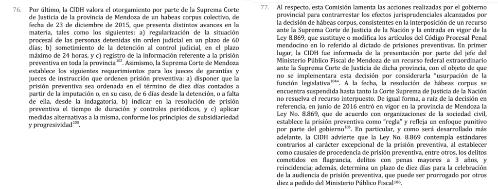 Mendoza, disciplinamiento justicia, Cornejo, Suarez