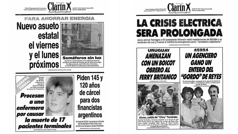 Caputo, Macri, Central Puerto, corte luz 11/1