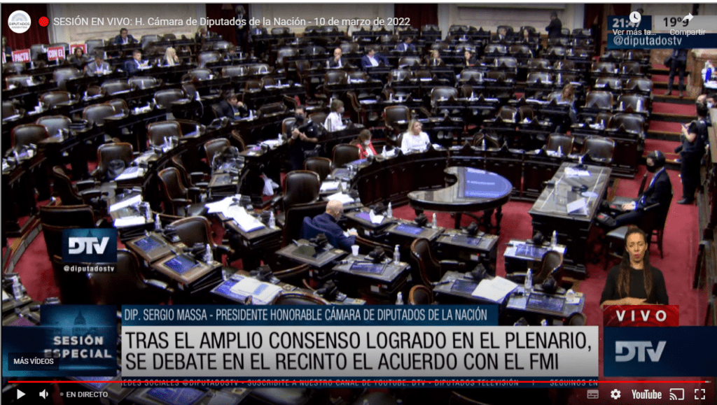 Supremacía FMI, diputados, Juntos por el Cambio, Frente de Todos