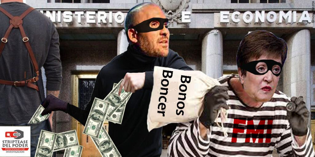 Mega estafa, ministro Martín Guzmán, FMI