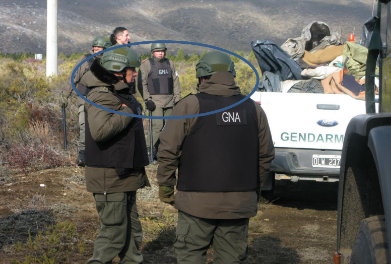 Santiago Maldonado, conmoción Gendarmería, coartada Echazú, Patricia Bullrich, Esteban Bullrich