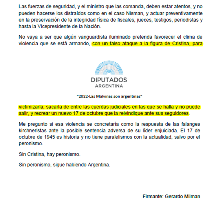 Aldo Rico, carapintadas, magnicidio CFK, amenazas Macri, grieta