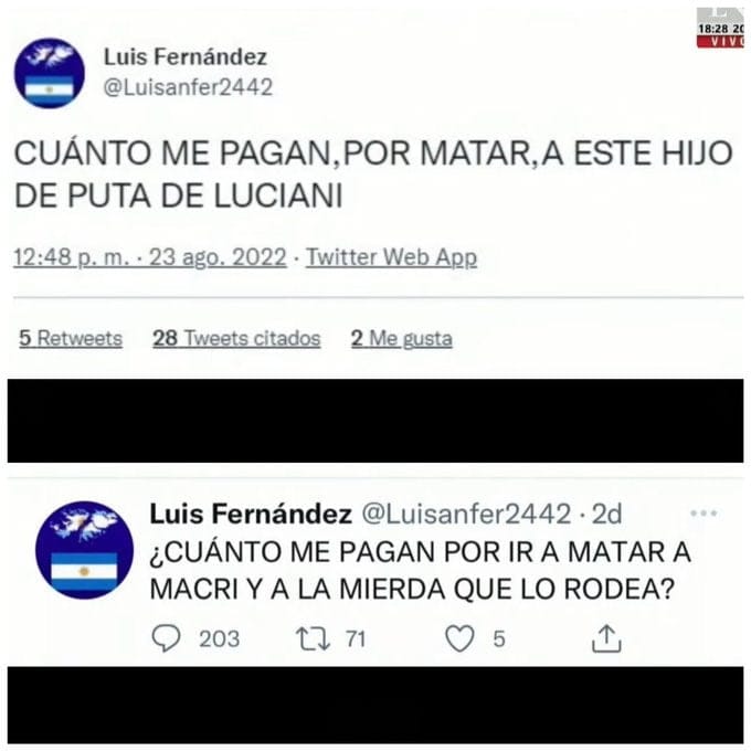 Aldo Rico, carapintadas, magnicidio CFK, amenazas Macri, grieta