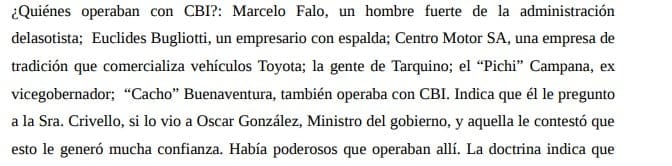 CBI Cordubensis, Jorge Suau, offshore SUAUSE LLC, Oscar Gonzalez